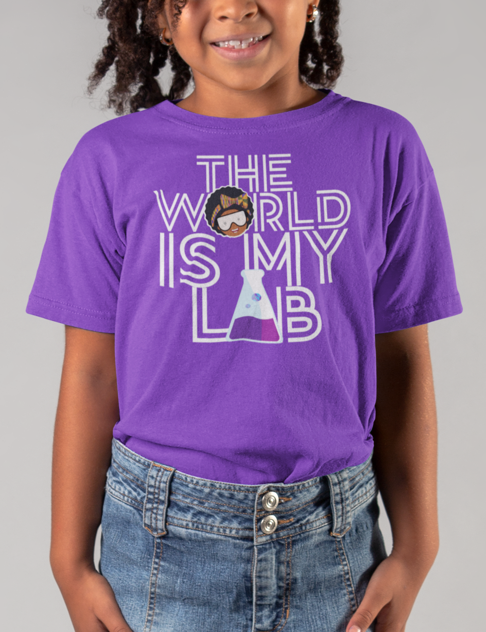 Model wearing Glow-in-the-Dark T-shirt showcasing vibrant design and illuminating glow.